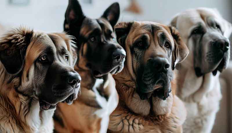 Quelles races de gros chiens qui sont adaptés pour la vie dans un appartement?
