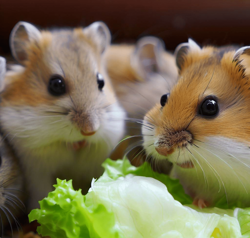 Les Hamsters peuvent-ils manger de la laitue ?