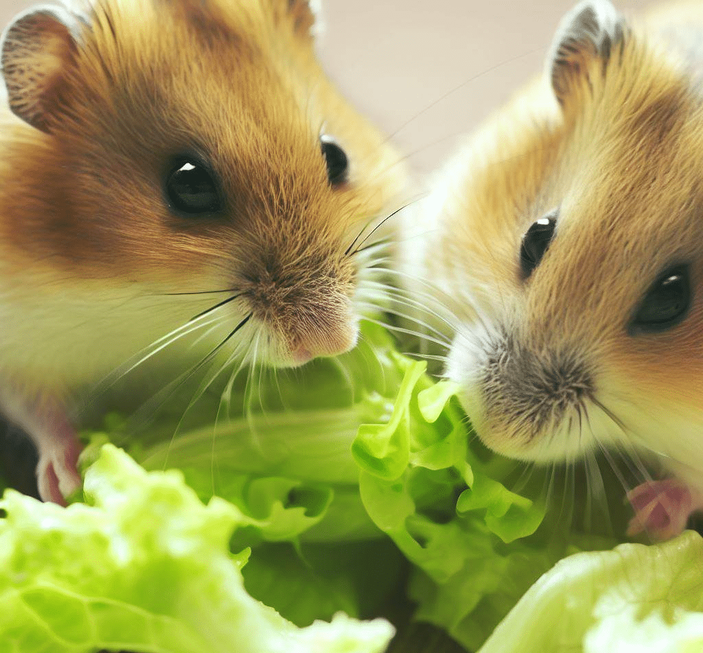 Les Hamsters peuvent-ils manger de la laitue ?