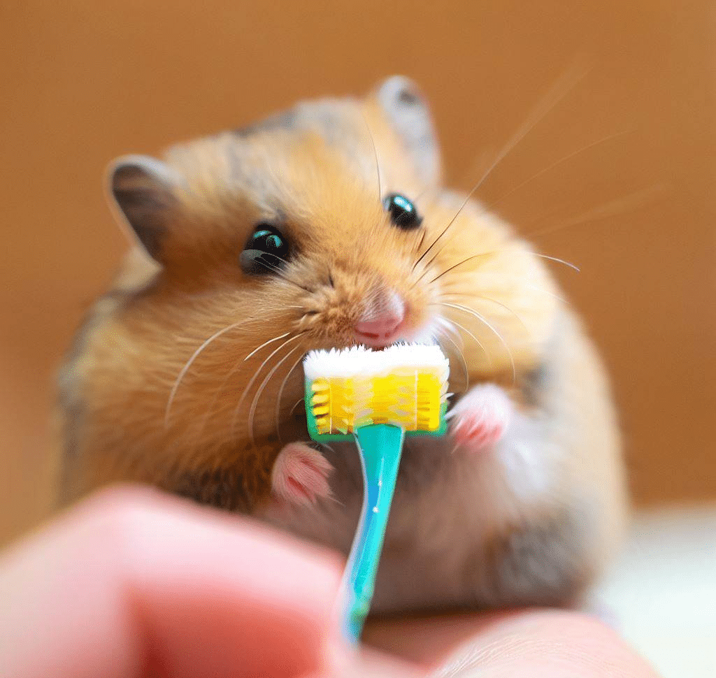 Puis-je brosser les dents de mes Hamsters ?