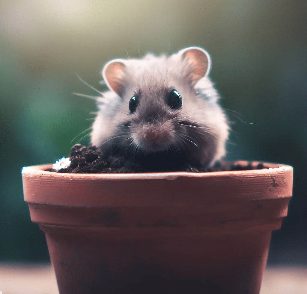 Puis-je enterrer mon Hamster dans un pot de fleurs ?