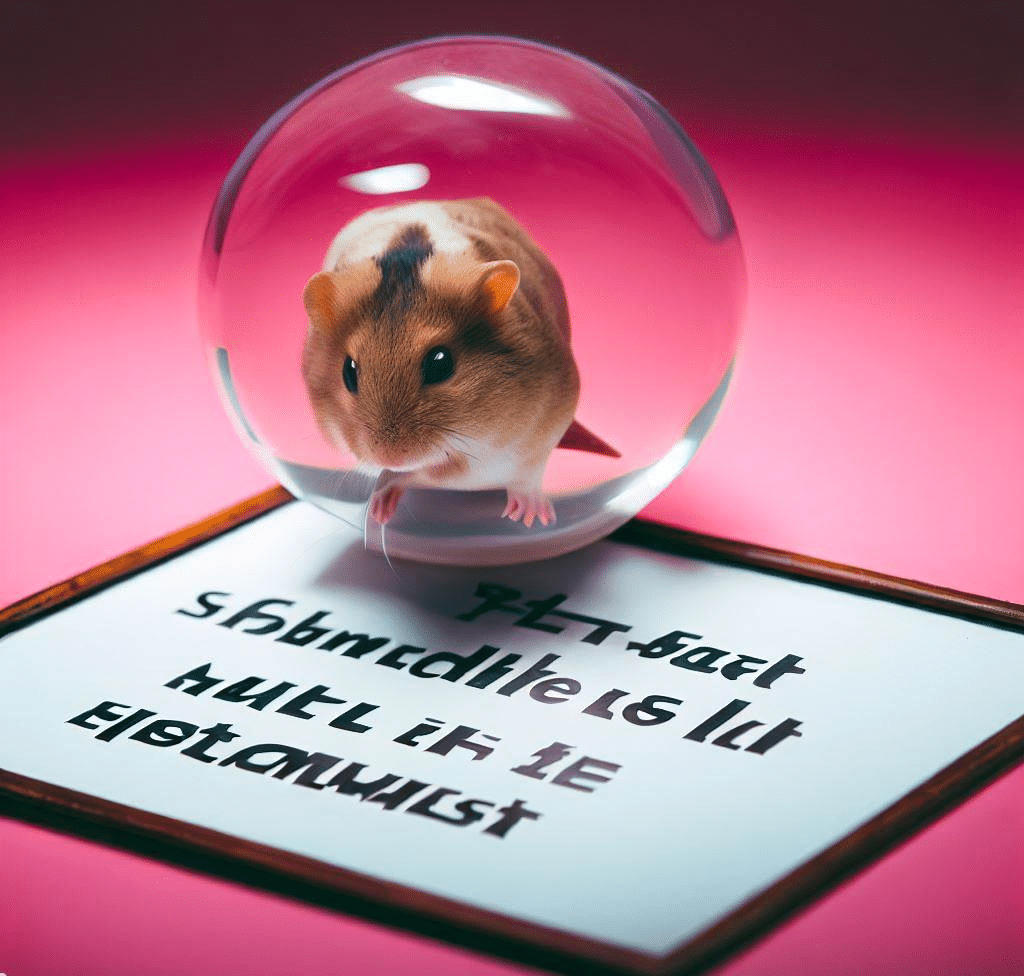 À quelle fréquence mon Hamster doit-il aller dans la balle ?