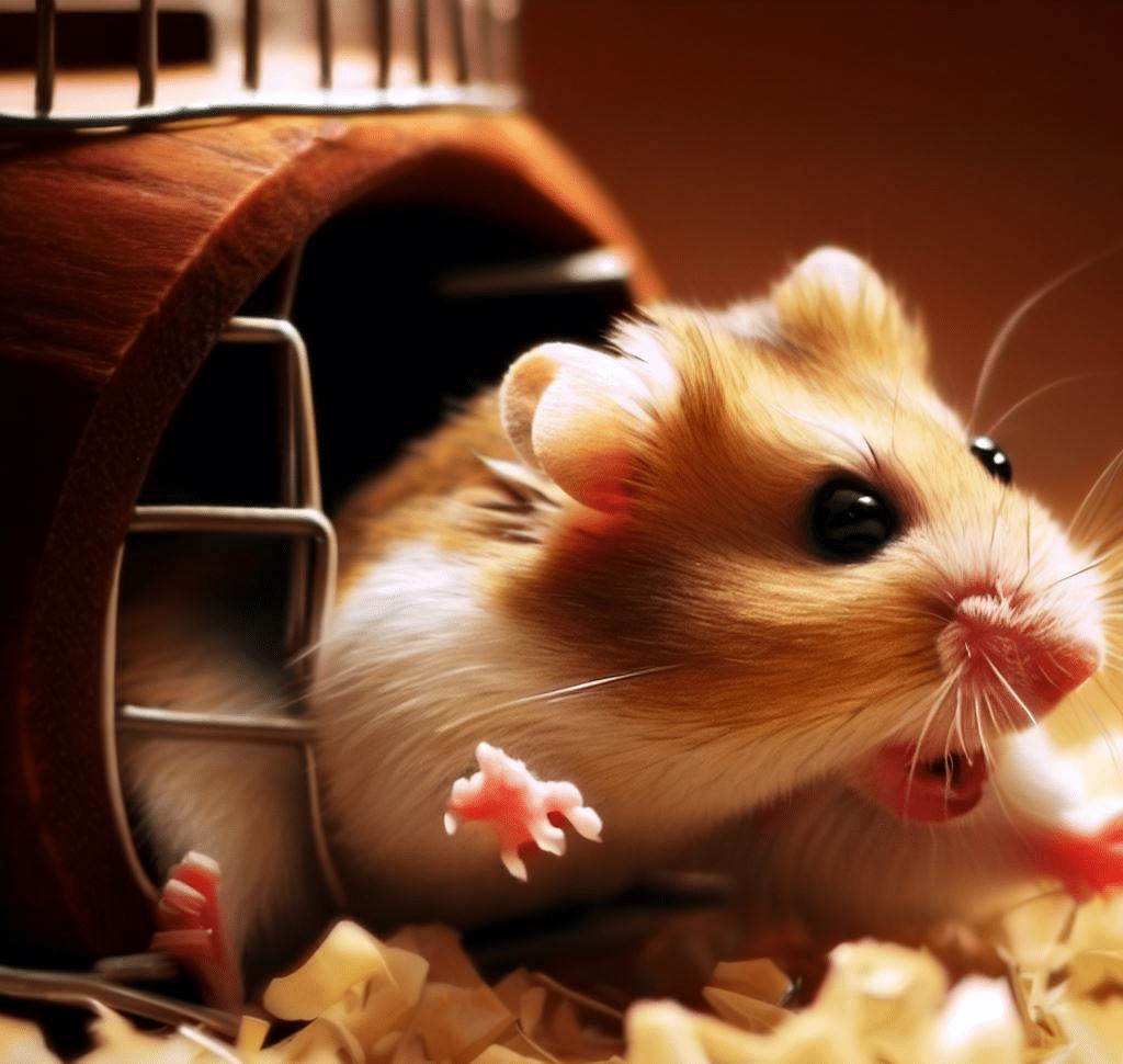 Ce qui explique pourquoi mon Hamster essaie de s’échapper