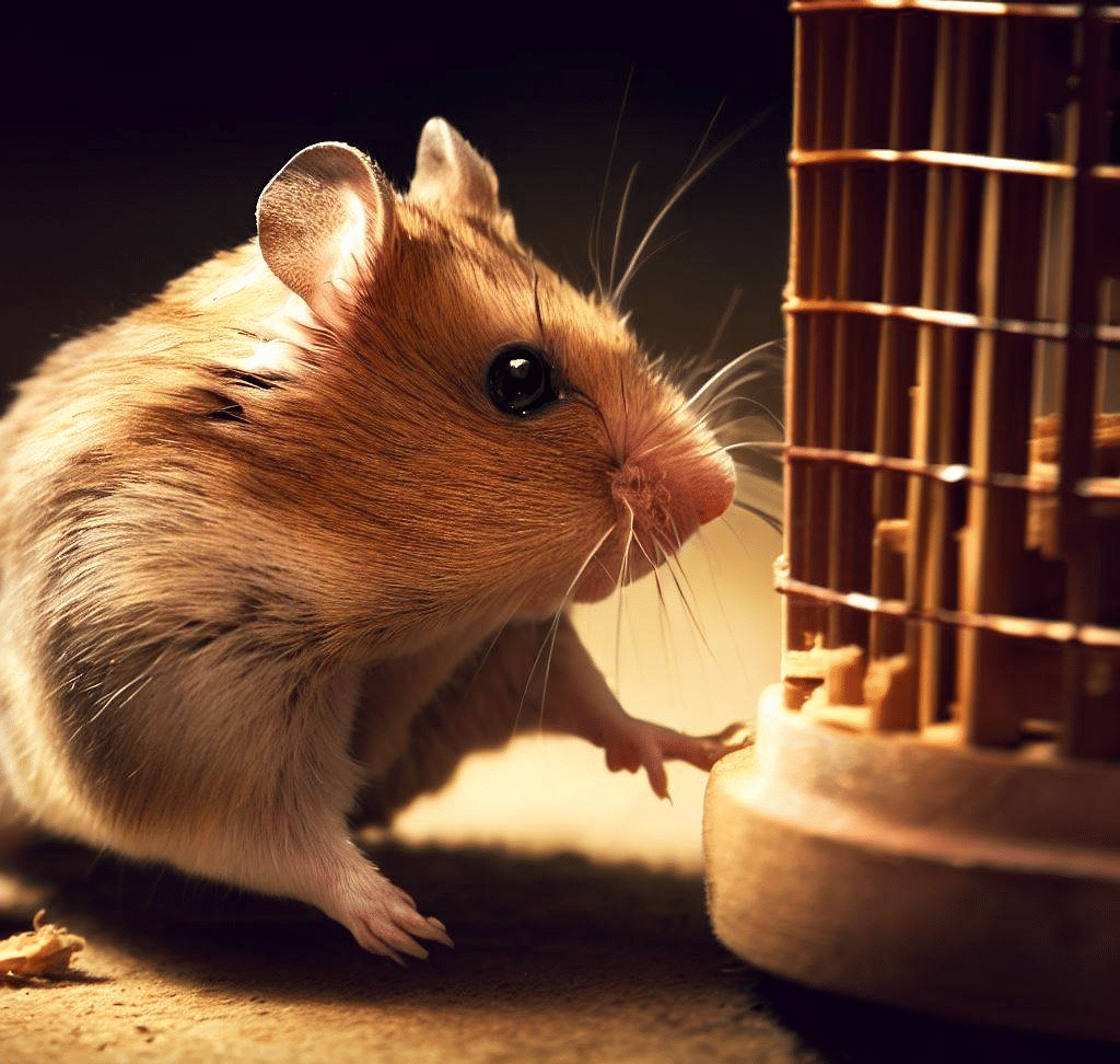 Ce qui explique pourquoi mon Hamster essaie de s’échapper