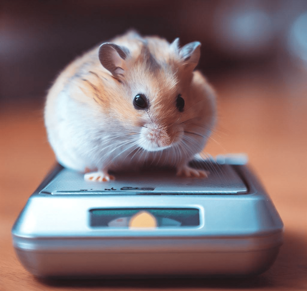Combien doit peser mon Hamster
