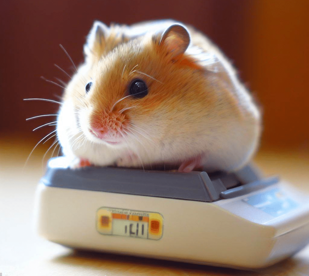 Combien doit peser mon Hamster