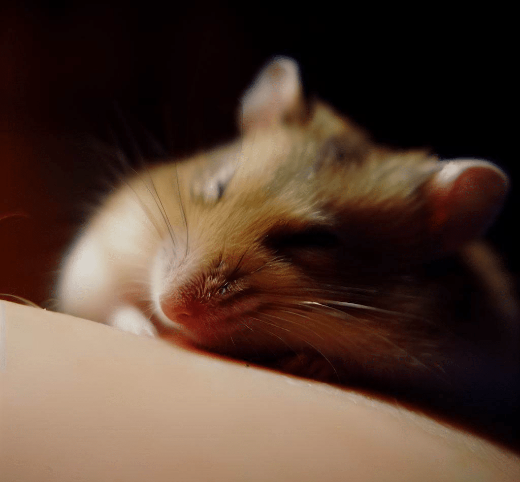 Comment faire pour que mon Hamster couche sur moi?