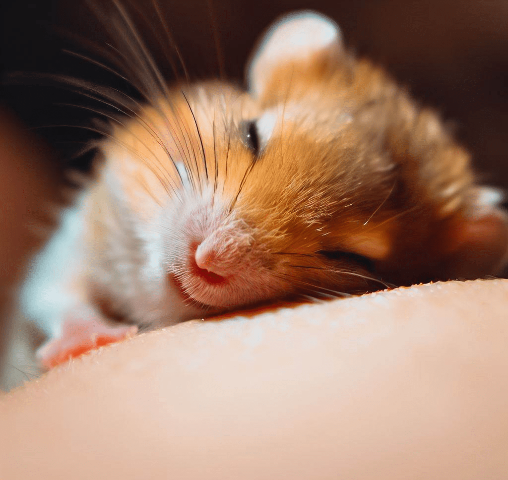 Comment faire pour que mon Hamster s'endorme sur moi