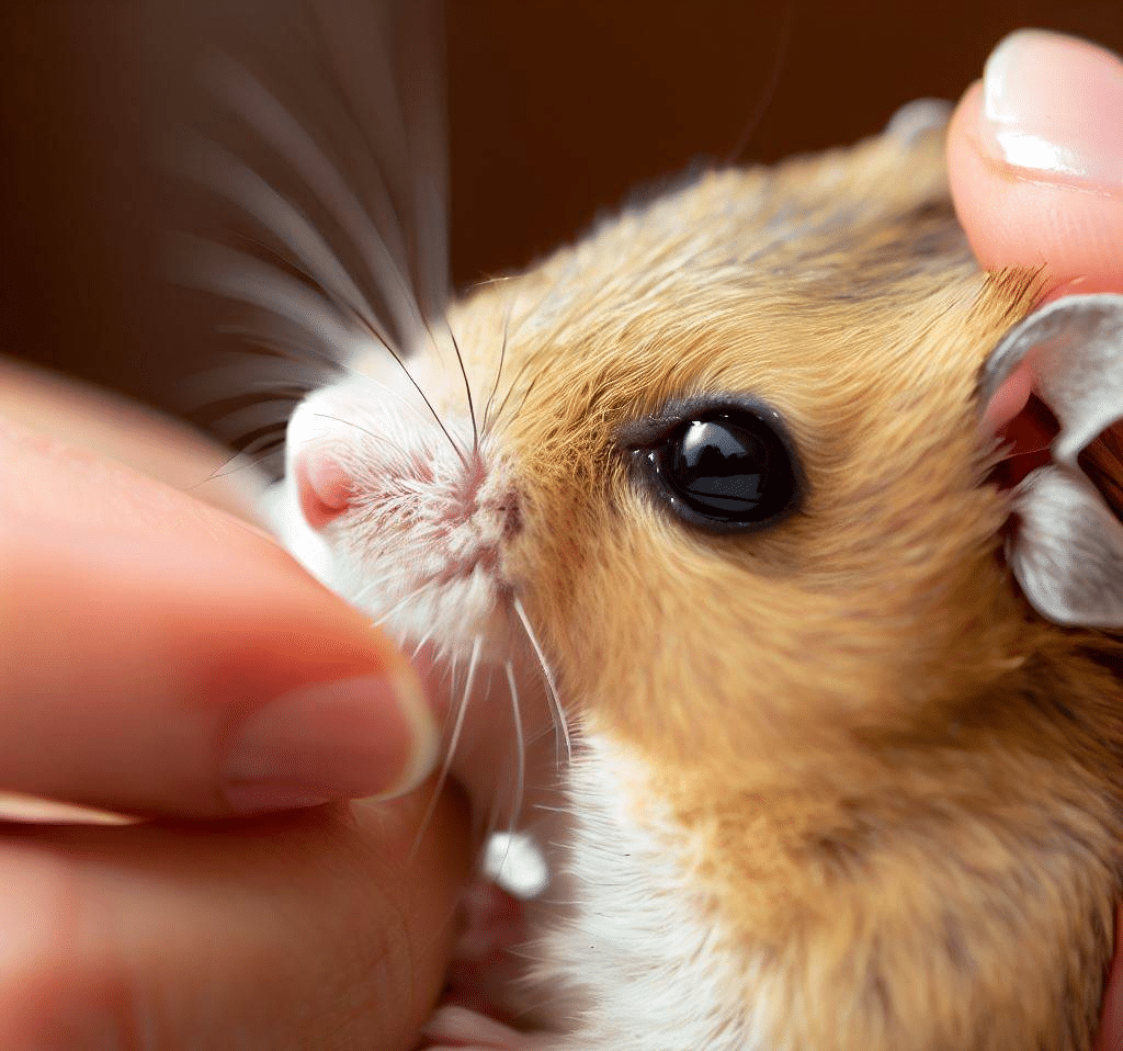 Comment nettoyer l’œil de mon Hamster ?