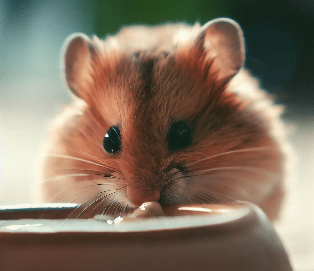 Mon Hamster peut-il boire dans un bol ?