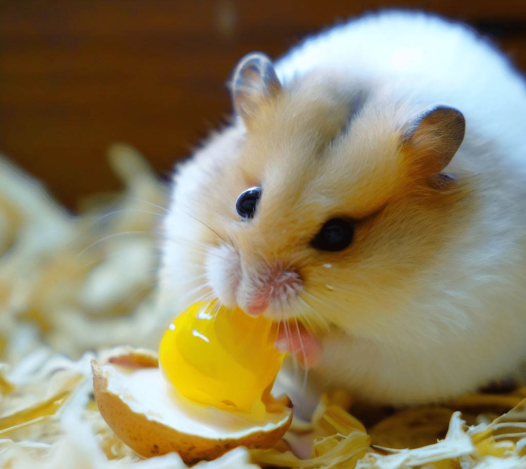 Mon Hamster peut-il manger du jaune d’œuf ?