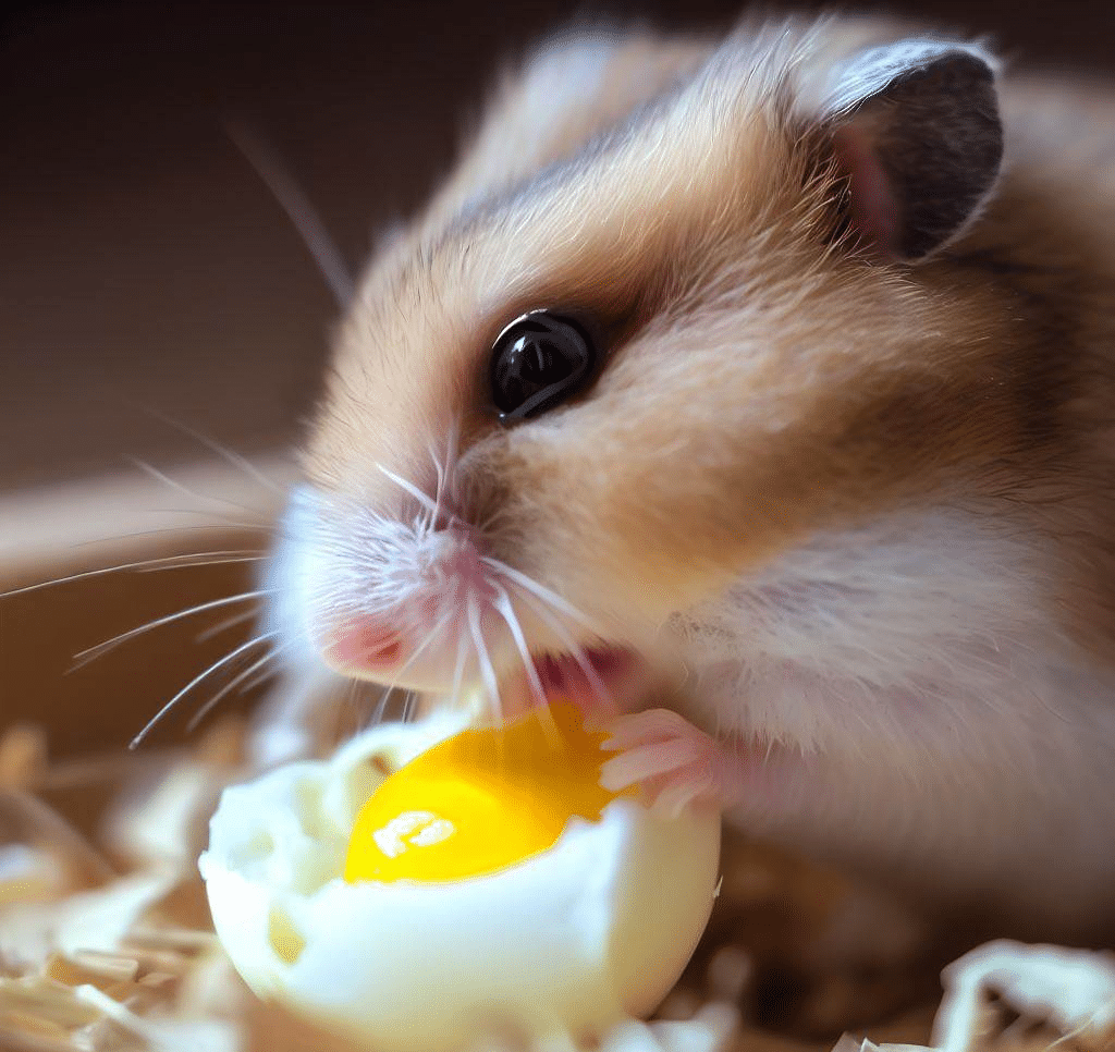 Mon Hamster peut-il manger du jaune d’œuf ?