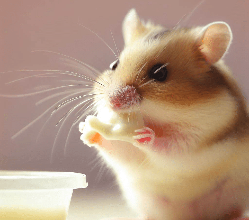 Mon Hamster peut-il manger du yaourt ?