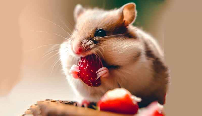 Mon hamster peut-il manger des fraises ?