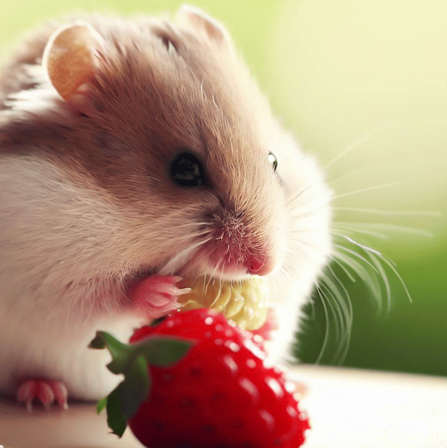 Mon hamster peut-il manger des fraises ?