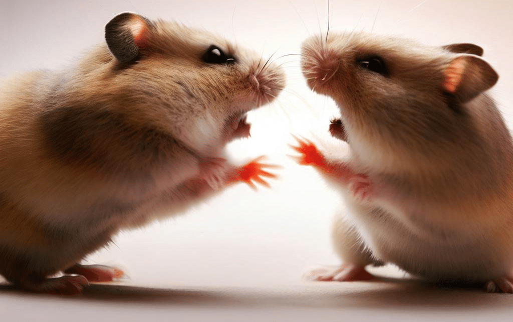 Pourquoi les hamsters se battent-ils 