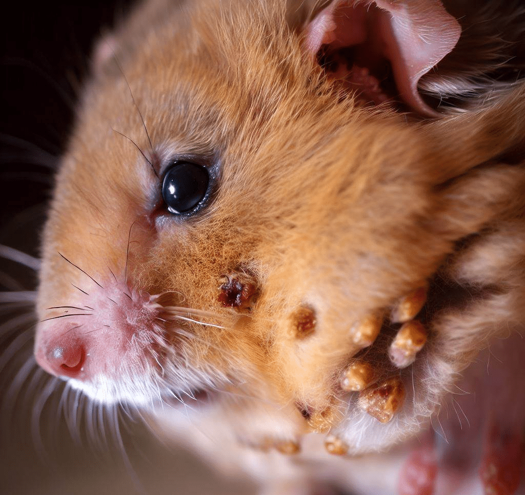 Pourquoi mon Hamster a-t-il des acariens?