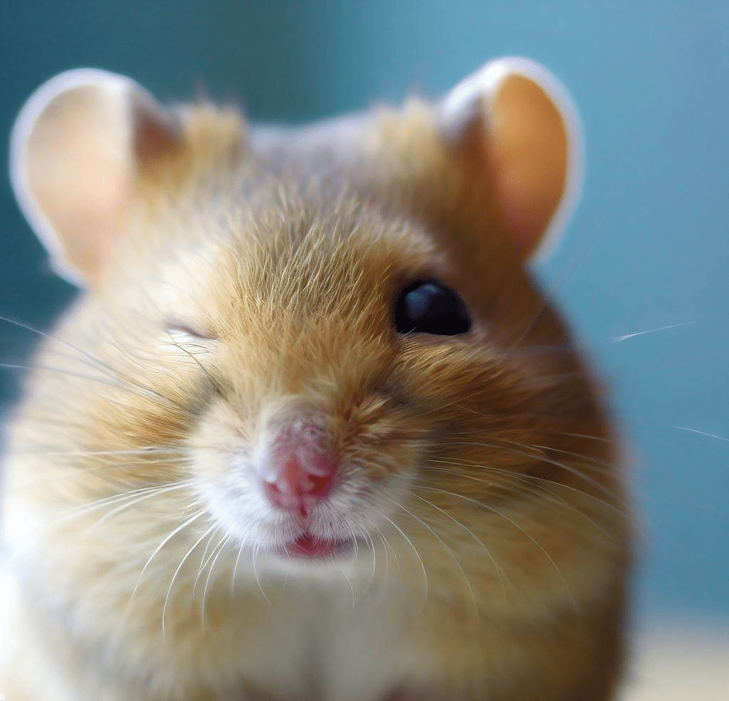 Pourquoi mon Hamster a-t-il un œil fermé?