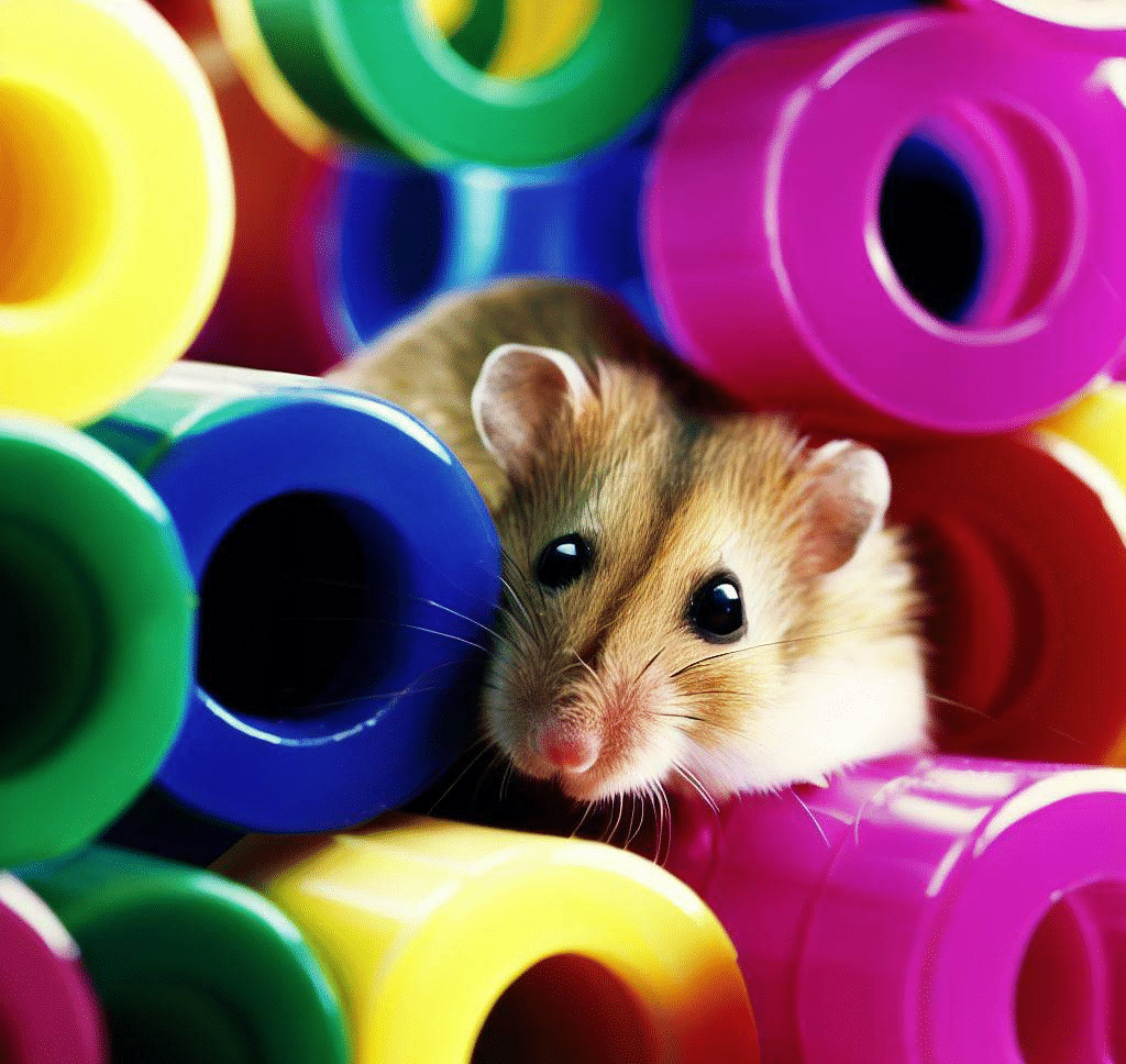 Pourquoi mon Hamster bloque-t-il ses tubes