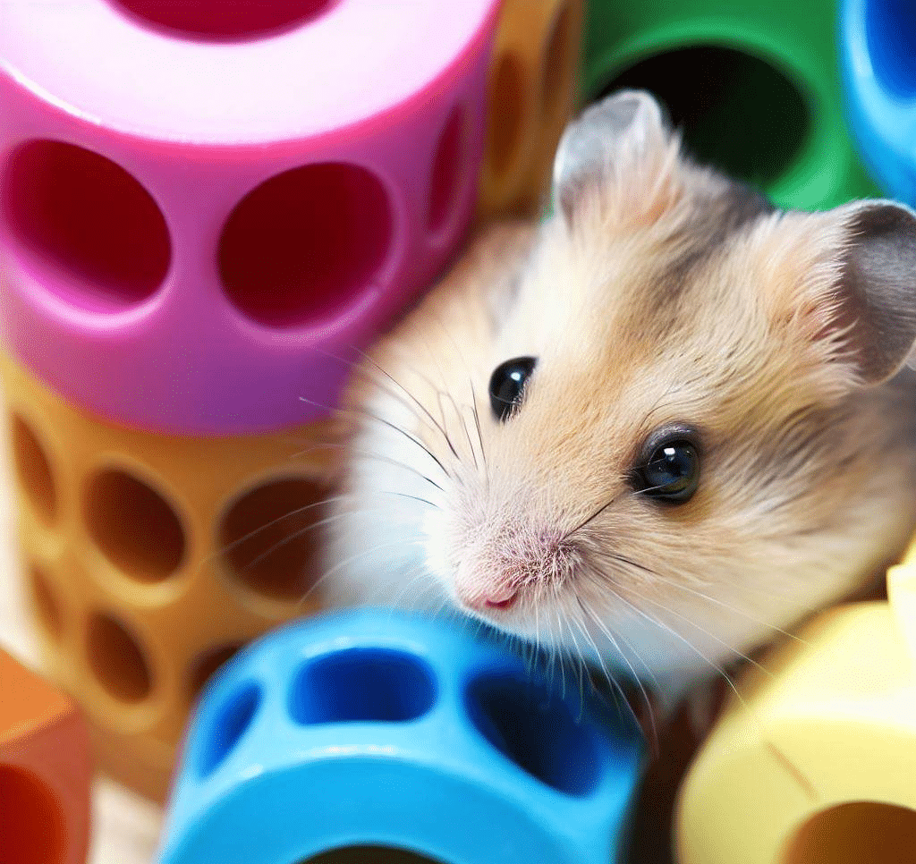 Pourquoi mon Hamster bloque-t-il ses tubes