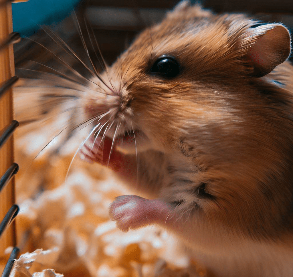 Pourquoi mon Hamster continue-t-il à gratter la cage?