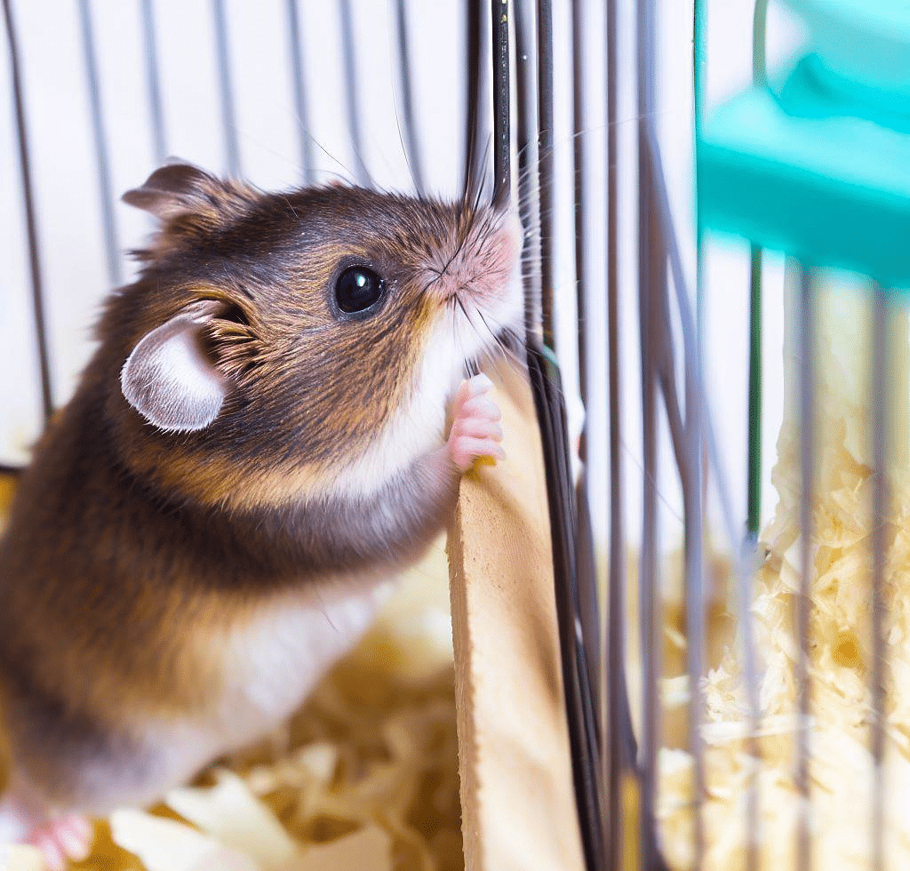 Pourquoi mon Hamster continue-t-il à grimper dans sa cage?