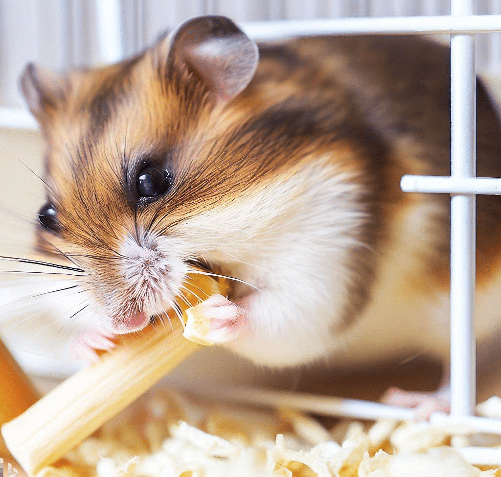 Pourquoi mon Hamster mâche-t-il sa cage ?