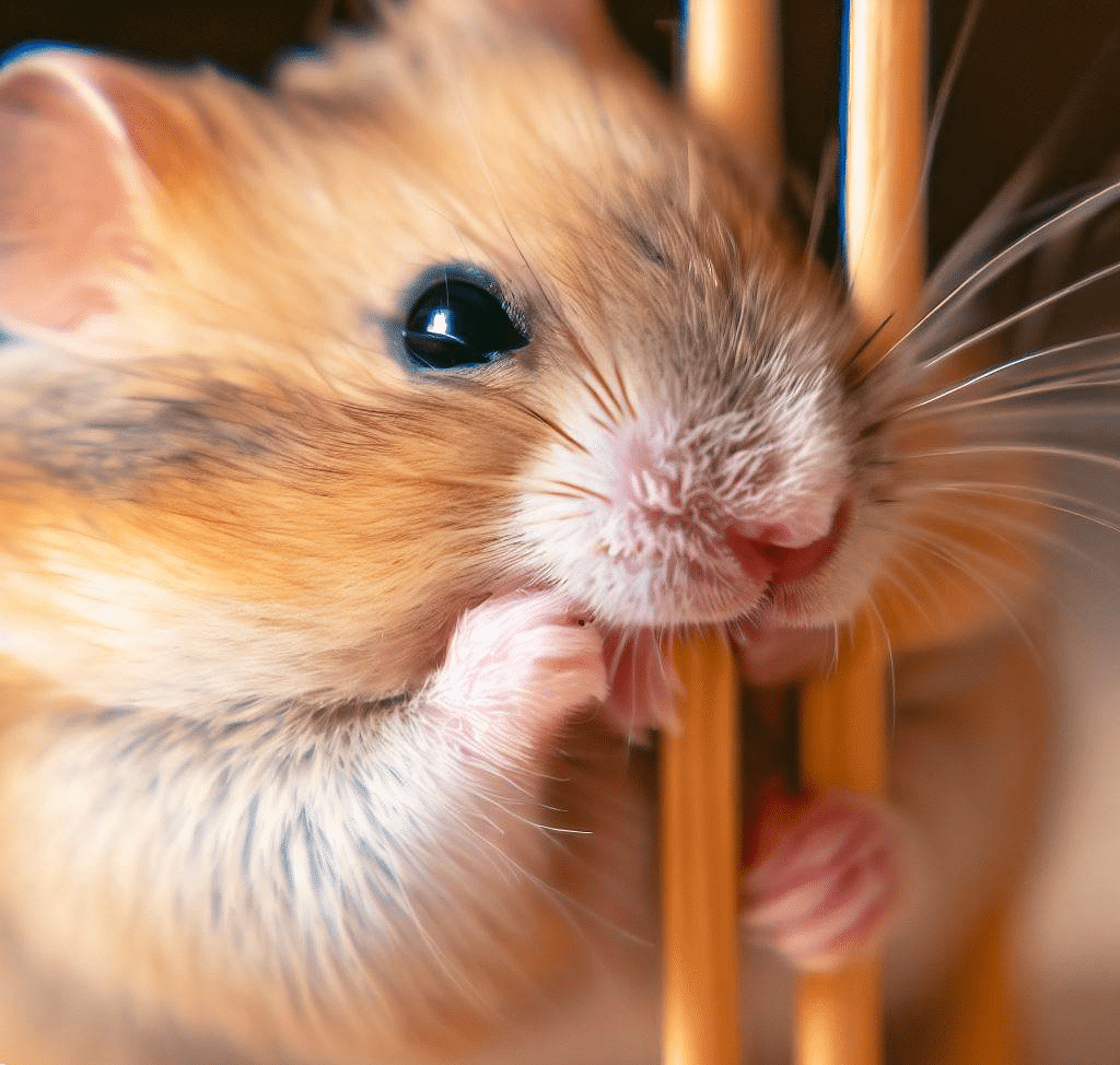 Pourquoi mon Hamster mâche-t-il sa cage ?