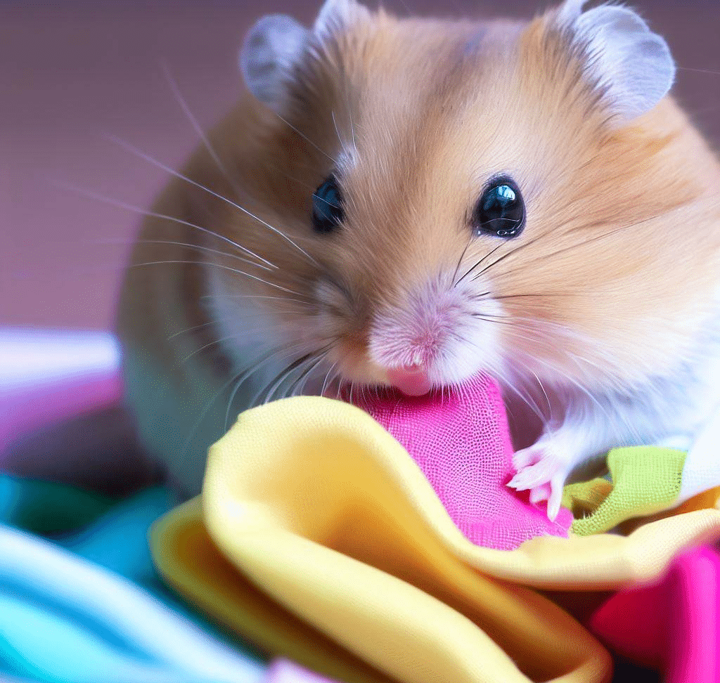 Pourquoi mon Hamster mange-t-il des tissus?