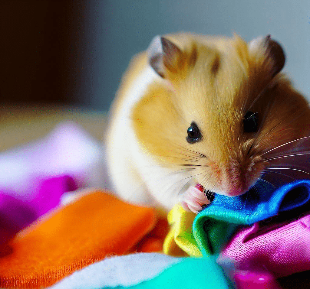 Pourquoi mon Hamster mange-t-il des tissus?