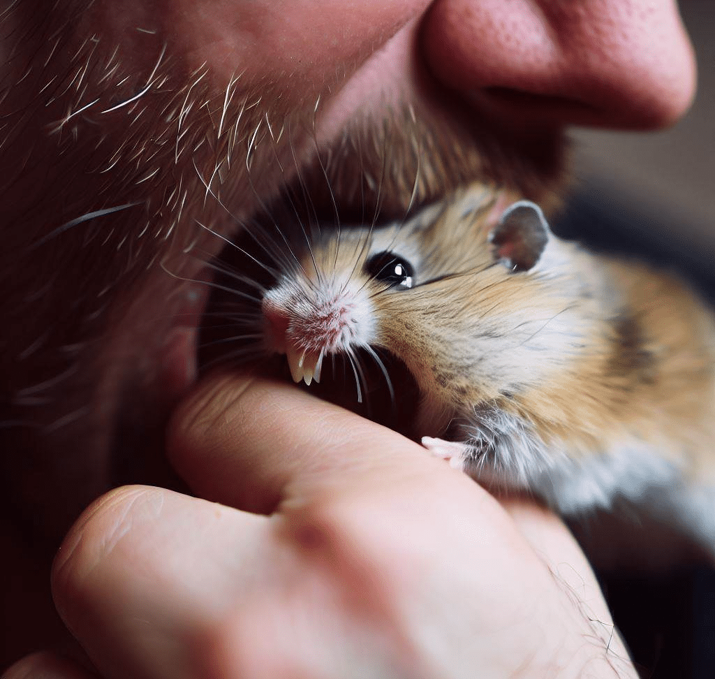 Pourquoi mon Hamster me mord-il légèrement?