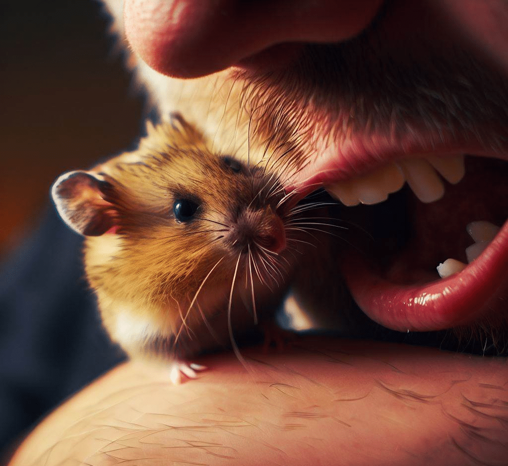 Pourquoi mon Hamster me mord-il légèrement?