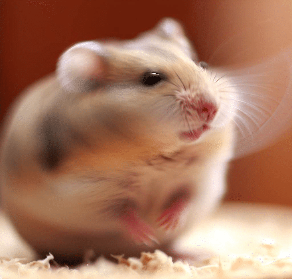 Pourquoi mon Hamster nain vibre-t-il?