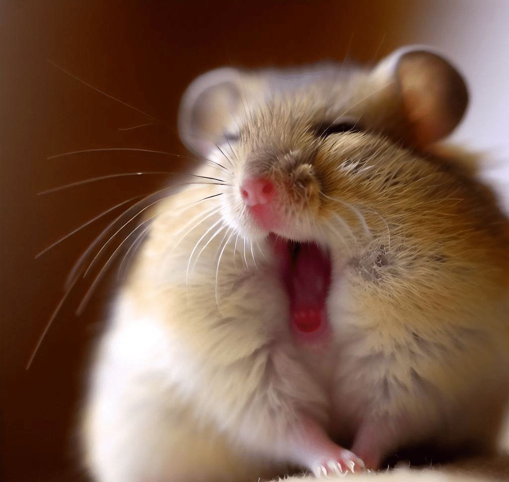 Pourquoi mon Hamster n’arrête pas de bailler?