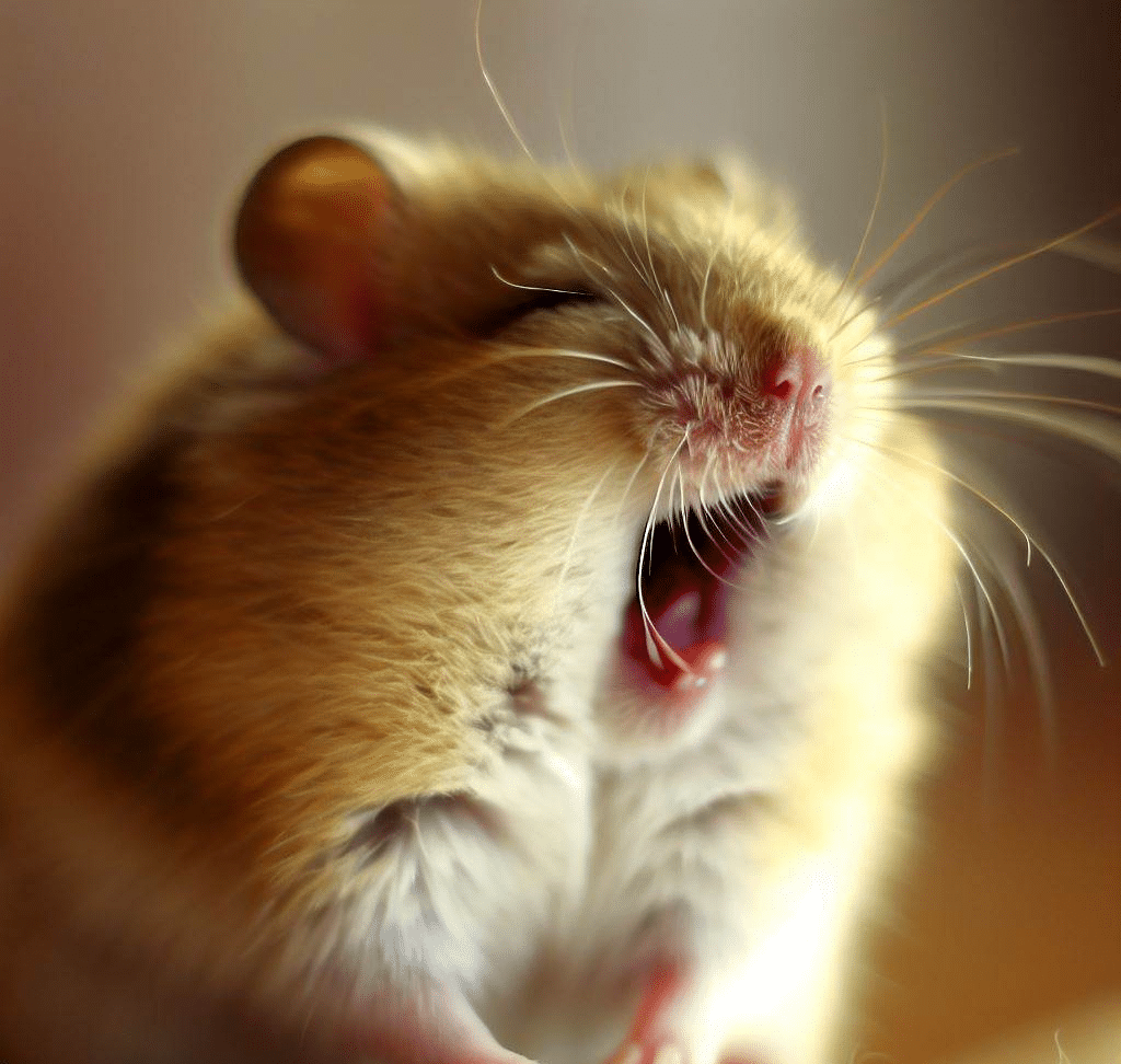 Pourquoi mon Hamster n’arrête pas de bailler?