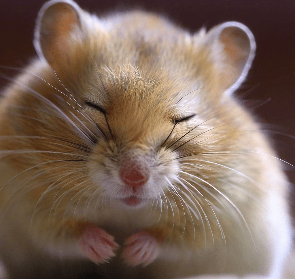 Pourquoi mon Hamster ne peut pas avoir les yeux ouverts?