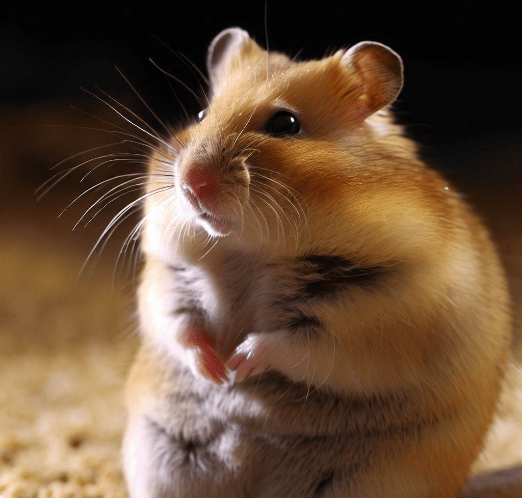 Pourquoi mon Hamster reste-t-il assis là?