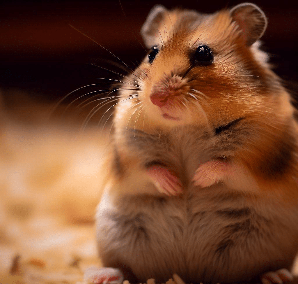 Pourquoi mon Hamster reste-t-il assis là?