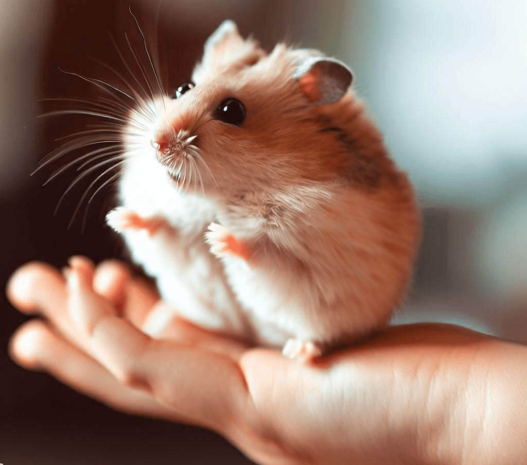 Pourquoi mon Hamster saute-t-il quand je le caresse?