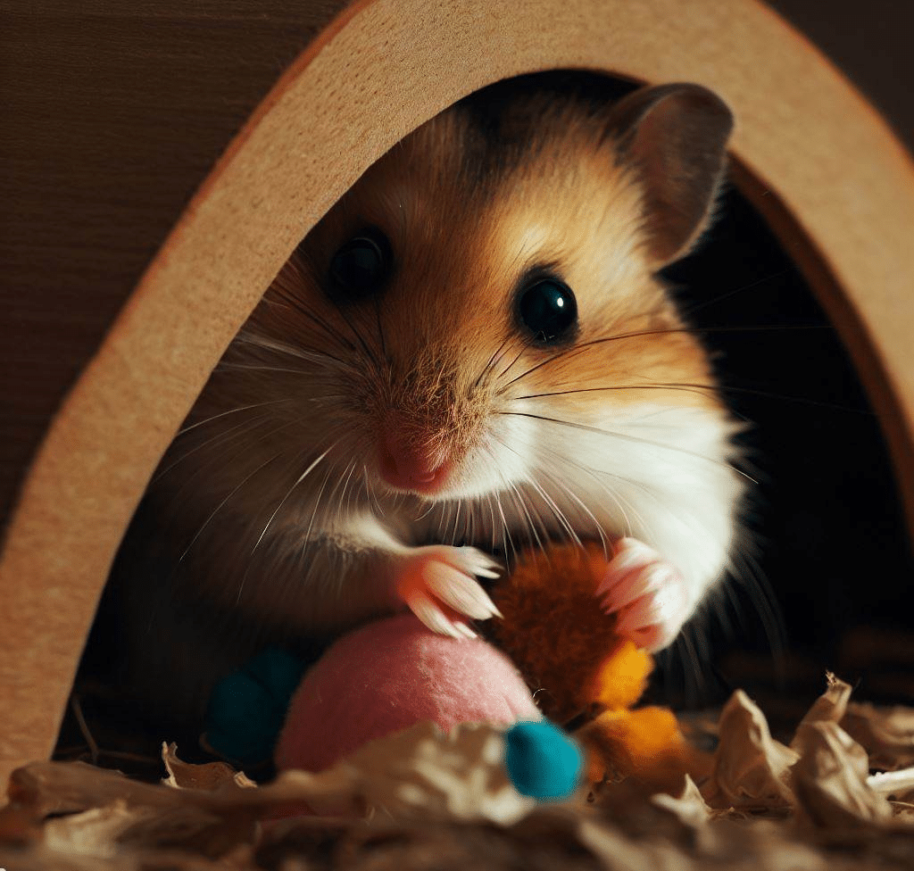 Pourquoi mon Hamster se cache-t-il de moi?