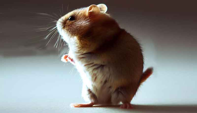 Pourquoi mon Hamster se fige-t-il et lève-t-il la queue