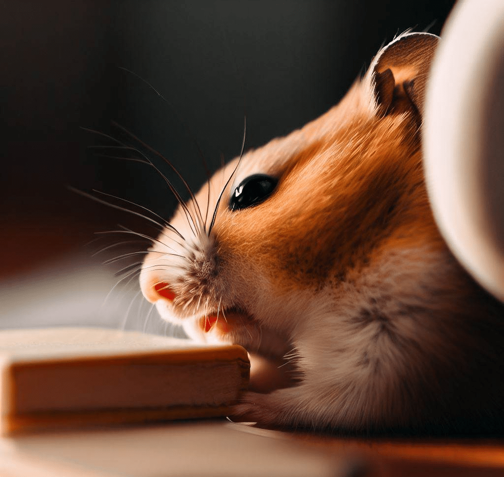 Pourquoi mon Hamster se frotte-t-il aux objets?