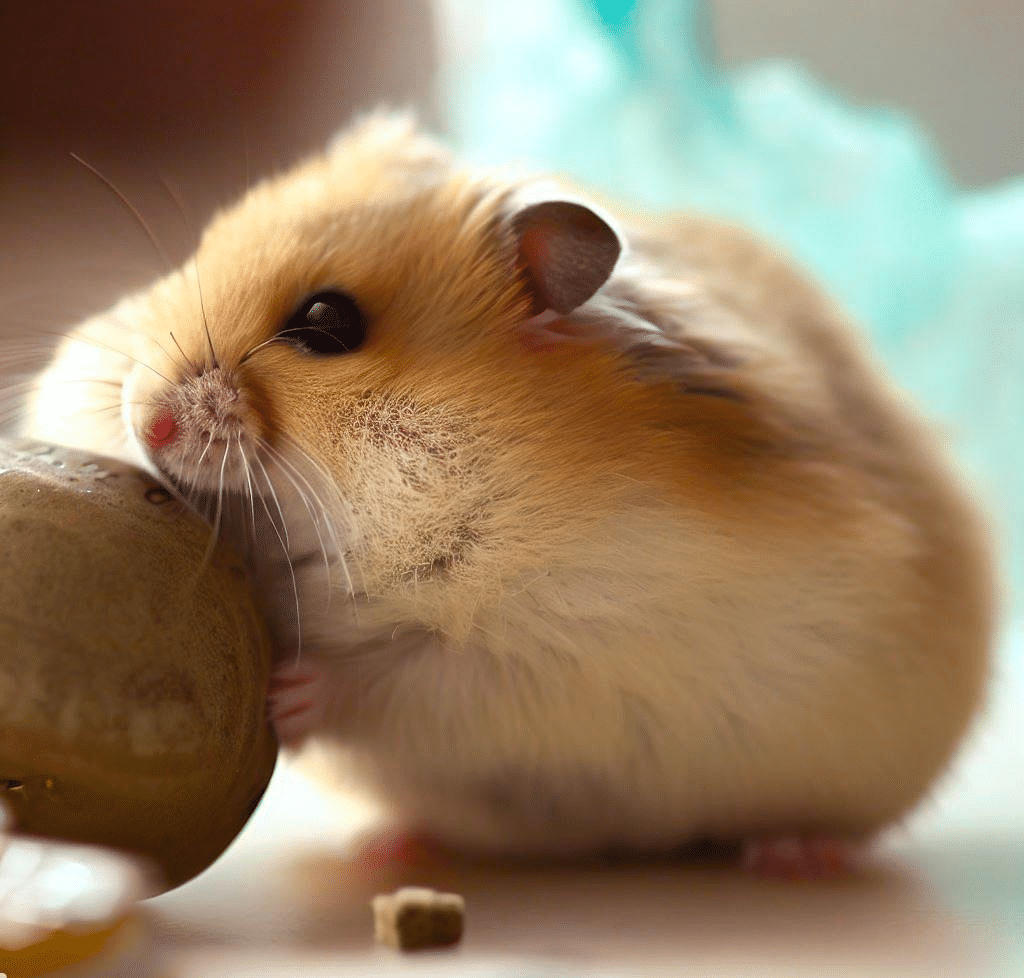 Pourquoi mon Hamster se frotte-t-il aux objets?