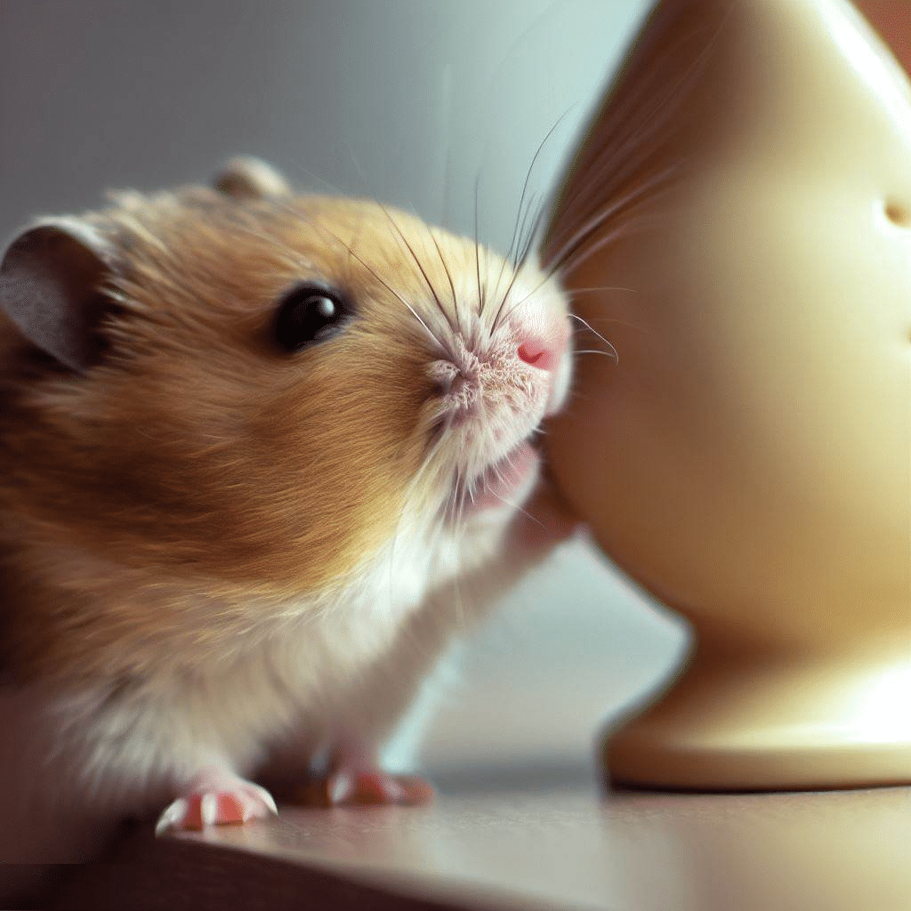 Pourquoi mon Hamster se frotte-t-il aux objets?