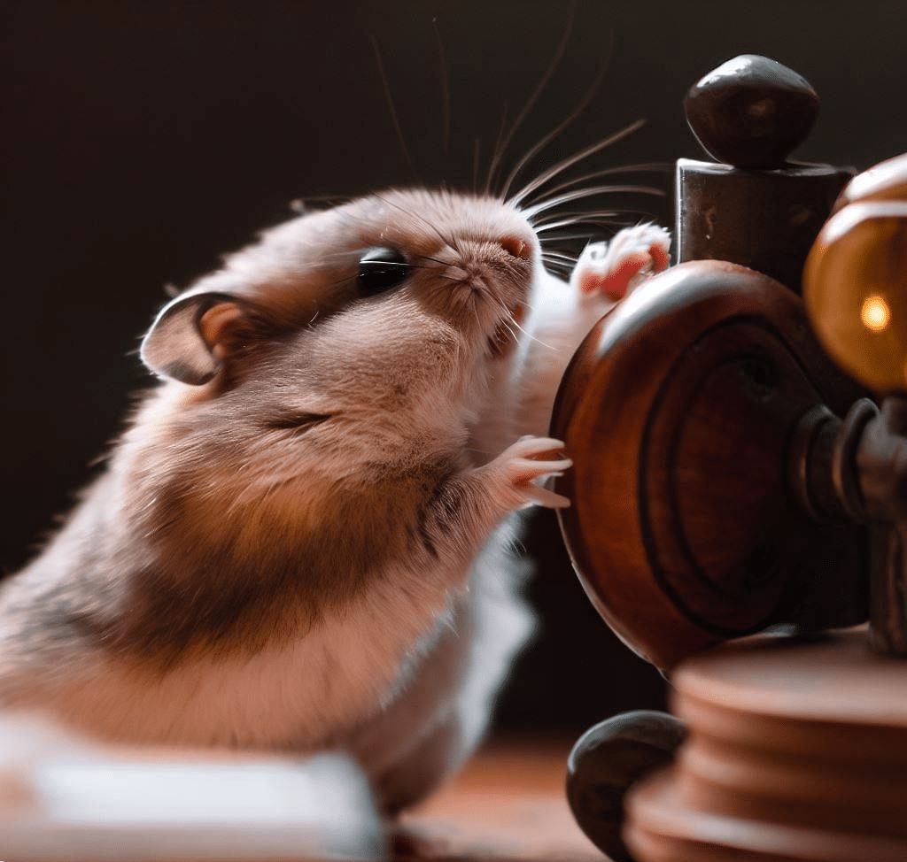 Pourquoi mon Hamster se frotte-t-il aux objets?