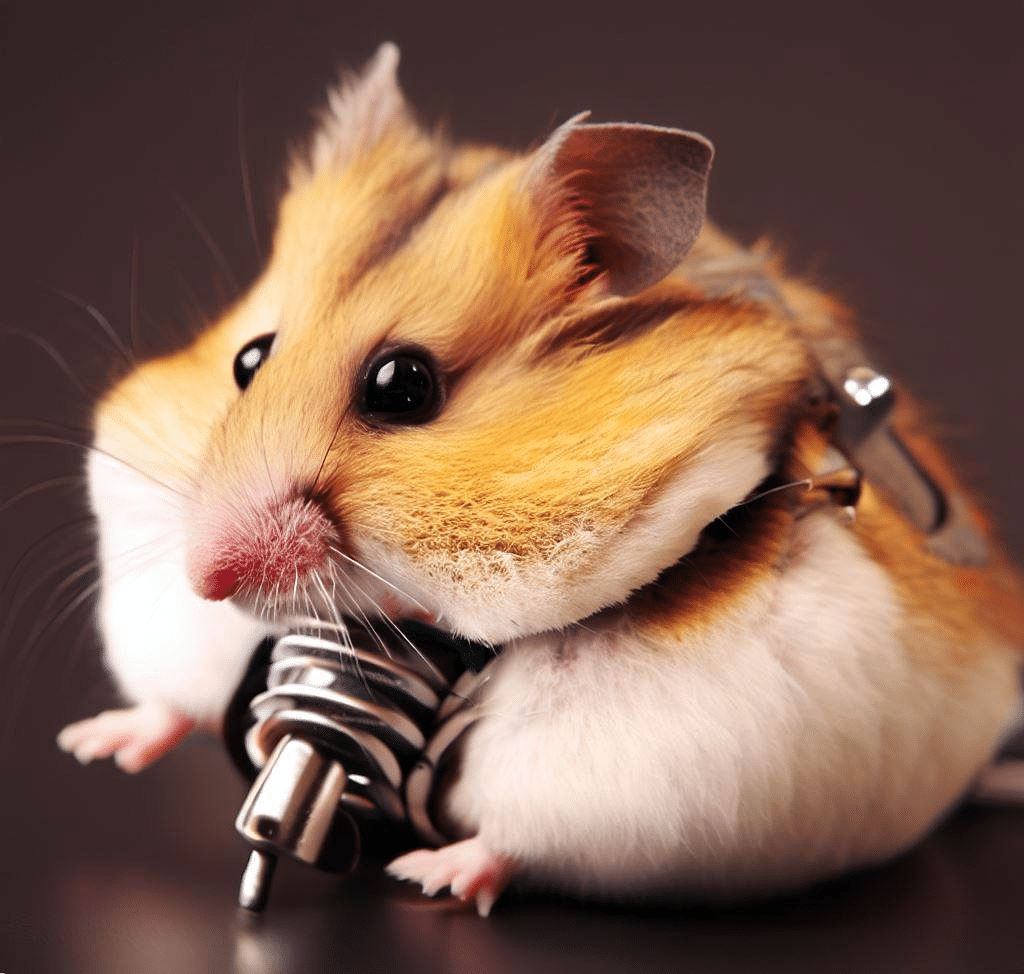 Pourquoi mon Hamster s’immobilise-t-il quand il me voit?