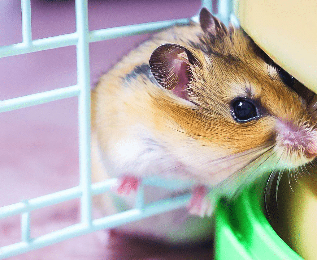 Pourquoi mon Hamster vatil dans le coin de sa cage?