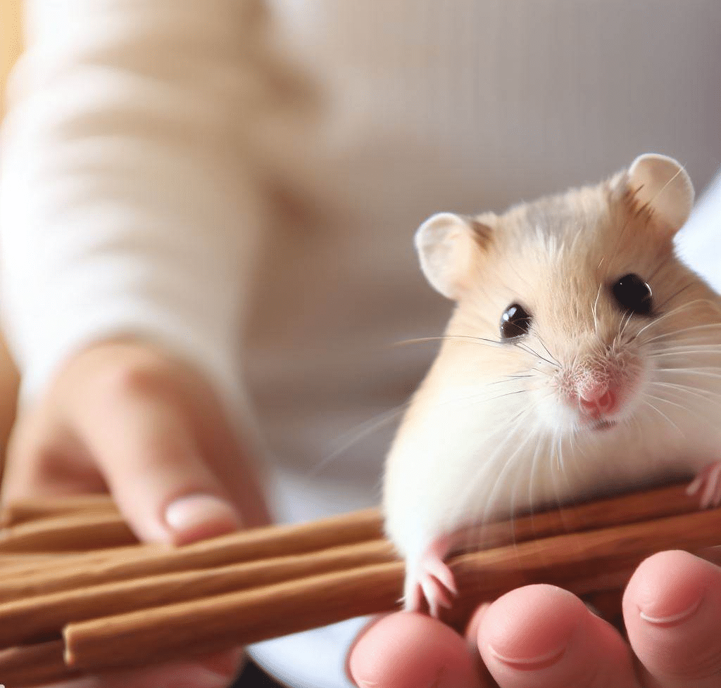 Puis-je donner à mon Hamster des bâtonnets de l’extérieur?