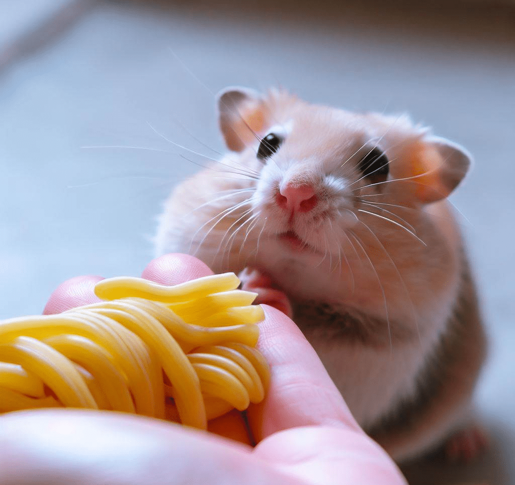 Puis-je donner à mon Hamster des pâtes non cuites ?