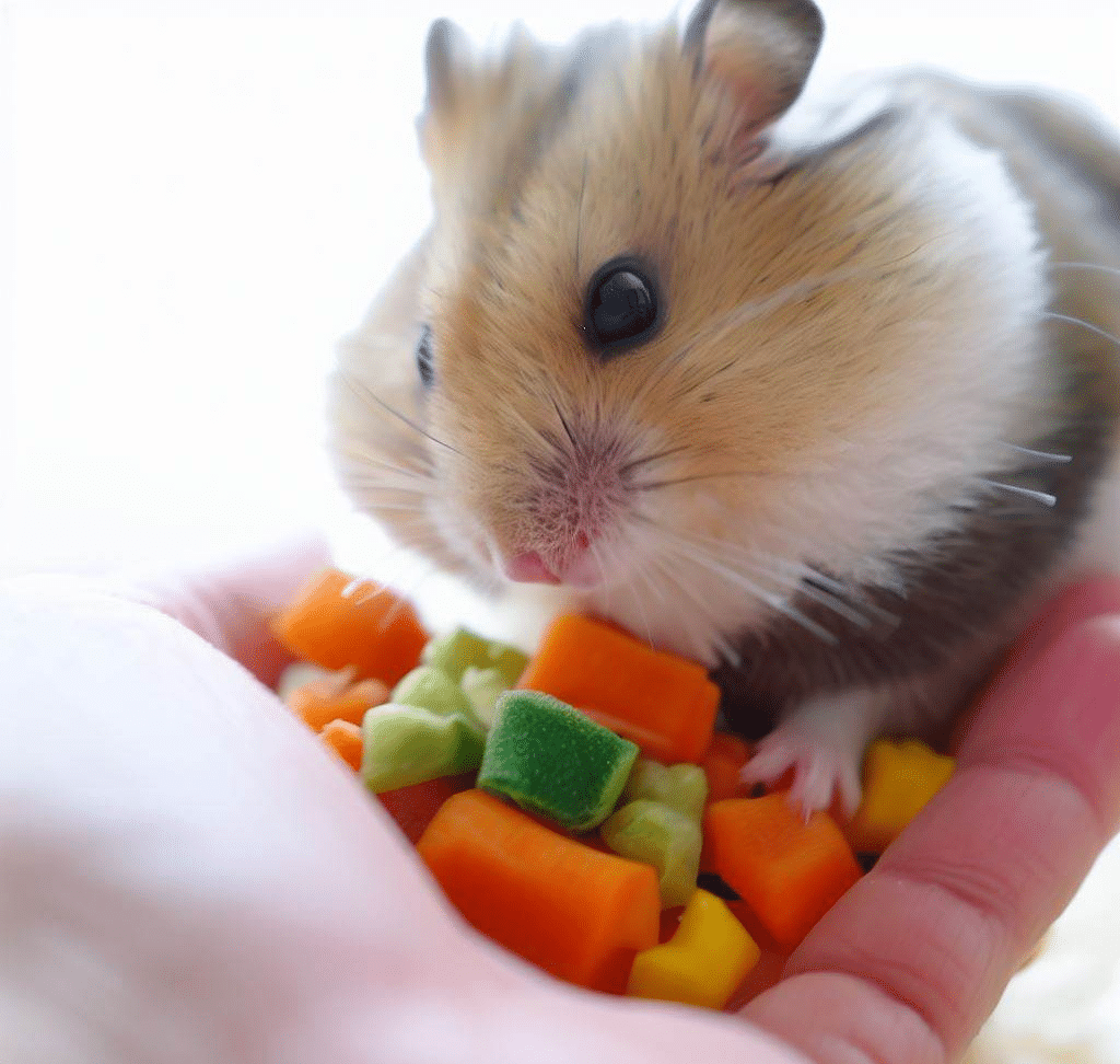 Puis-je donner à mon hamster des légumes surgelés ?